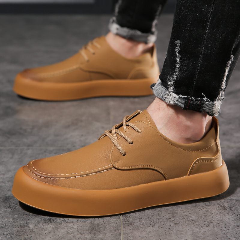 Business Soft Bottom Youth Vintage Martin Boots Korean Style - 图片 3