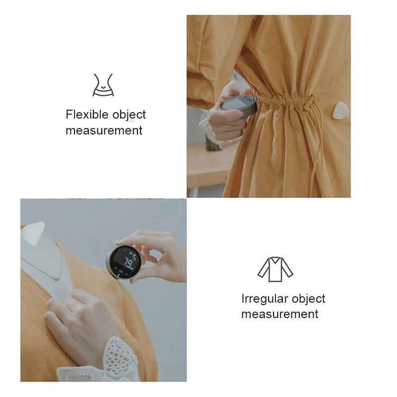 Distance Measuring Instrument Electronic Measuring Ruler Tape Measure High Definition Digital LCD High Precision Electronic Measuring Ruler Tool - 图片 4