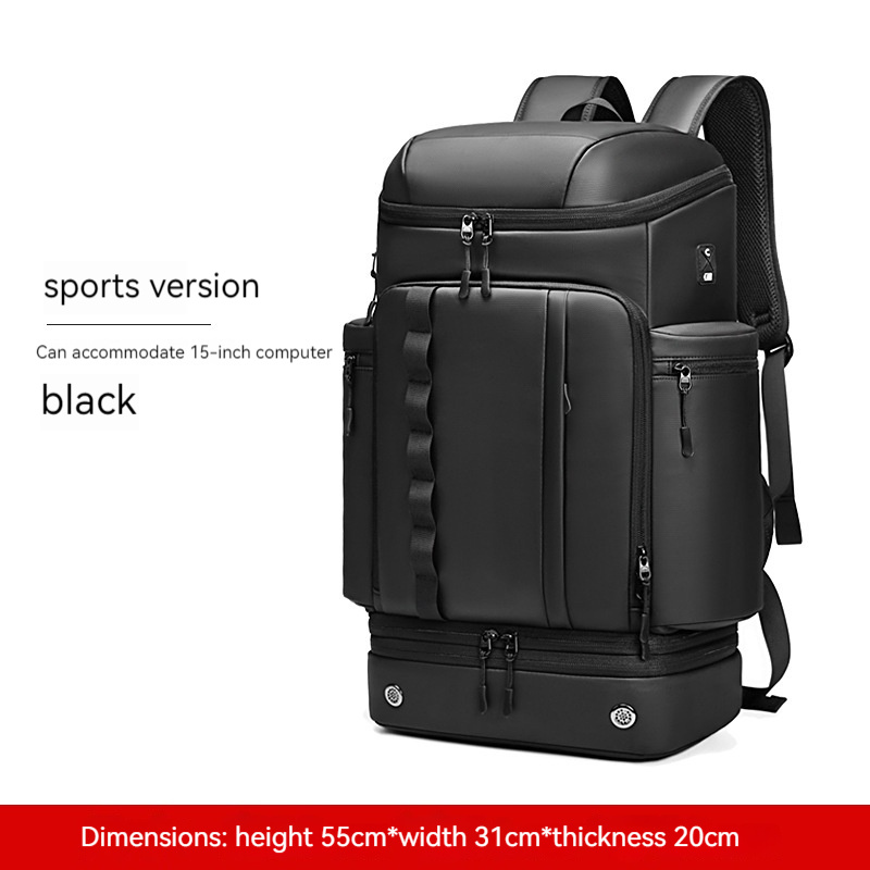 Men's Large Capacity Outdoor Waterproof Backpack - 图片 9