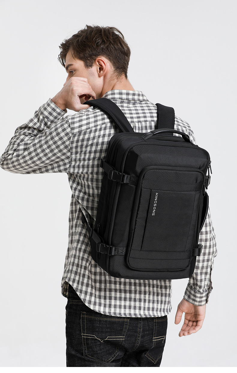 Travel Bag Multi-layer Horizontal Large Capacity Thickened Notebook Backpack - 图片 8