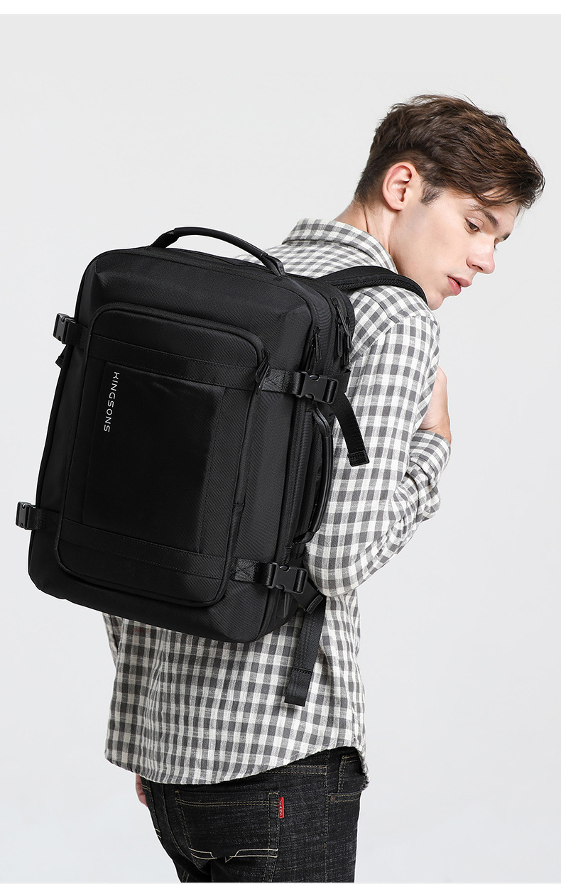 Travel Bag Multi-layer Horizontal Large Capacity Thickened Notebook Backpack - 图片 9