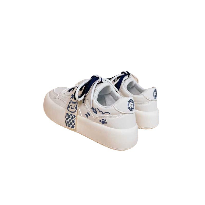 Japanese Cute Girls' Sports And Leisure Bread Shoes Design Sense - 图片 5