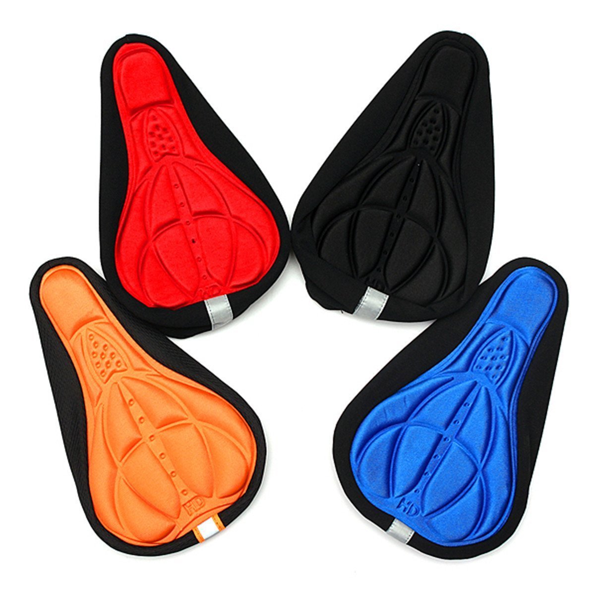 Bicycle embossed breathable mat color 3D breathable seat cover - 图片 3