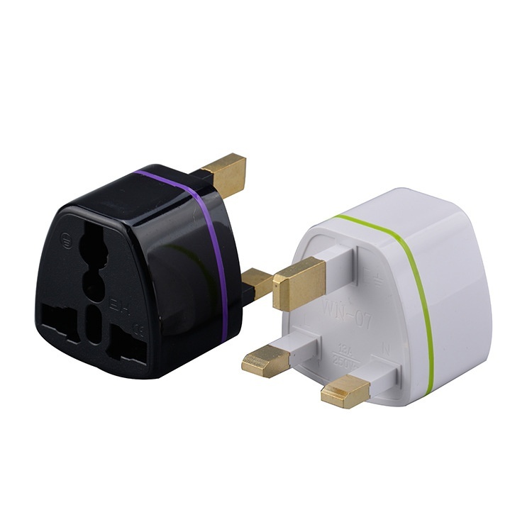 Pure Copper Global Travel British Standard European Standard Adapter American Standard To Australian Standard To German Standard Conversion Plug - 图片 3
