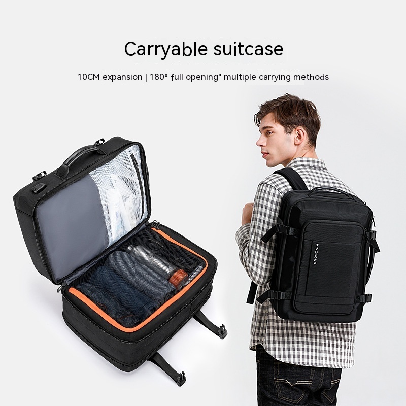 Travel Bag Multi-layer Horizontal Large Capacity Thickened Notebook Backpack - 图片 3