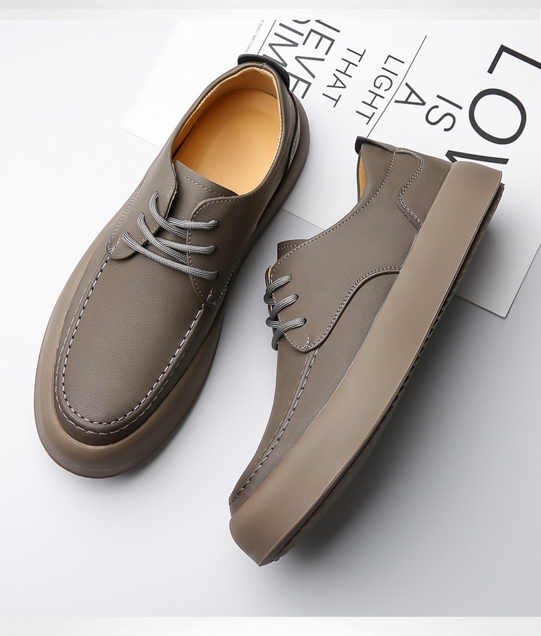 Business Soft Bottom Youth Vintage Martin Boots Korean Style - 图片 10