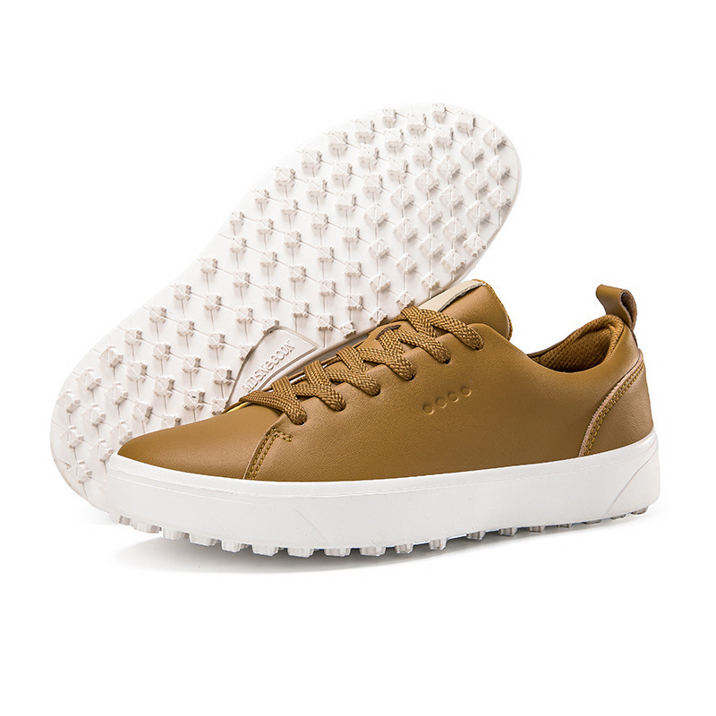 Golf Shoe Men's Waterproof Sports Fixed Studs Non-slip - 图片 5