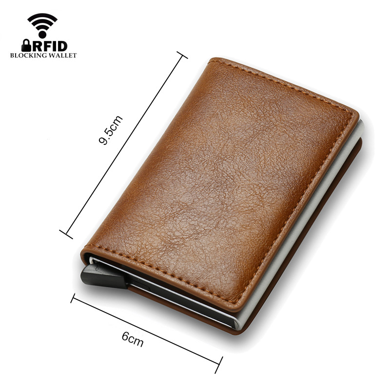 Men's Multiple Card Slots Wallet Carbon Fiber - 图片 2