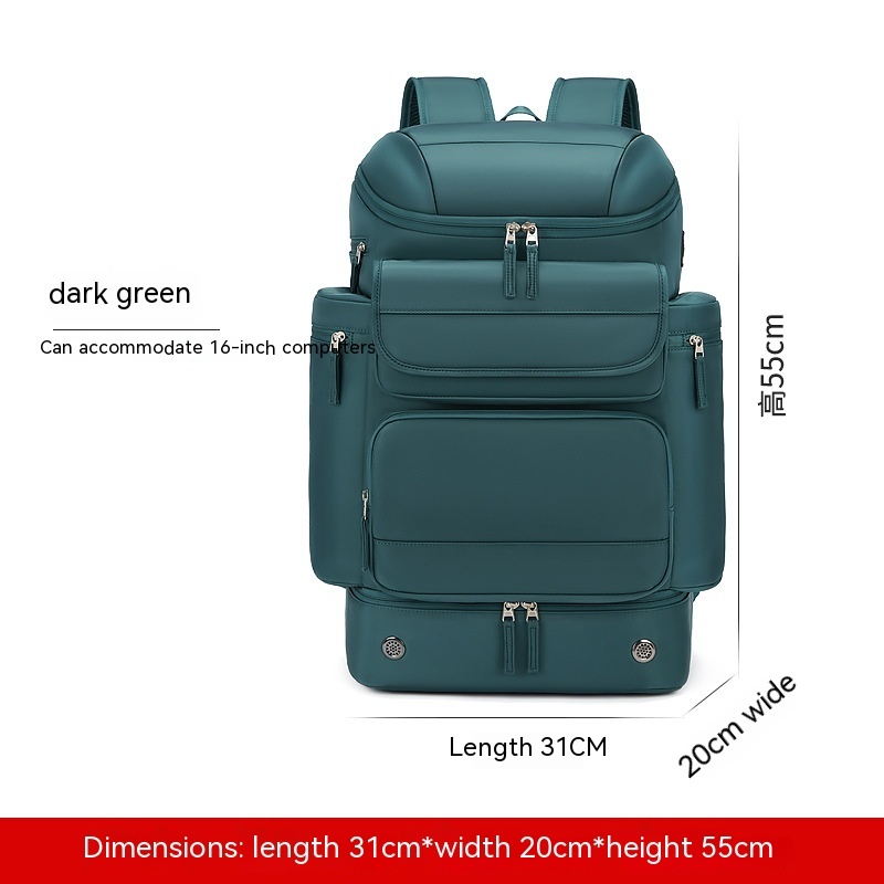Men's Large Capacity Outdoor Waterproof Backpack - 图片 10