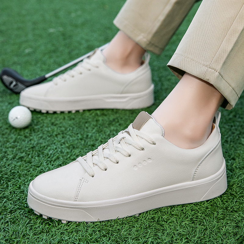 Golf Shoe Men's Waterproof Sports Fixed Studs Non-slip - 图片 4