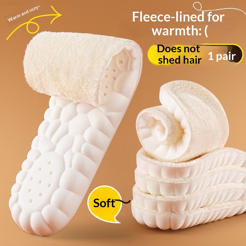 Poop-feel Odor-resistant Comfortable Breathable And Sweat-absorbing Insoles For Long Periods Of Standing And Sports - 图片 2